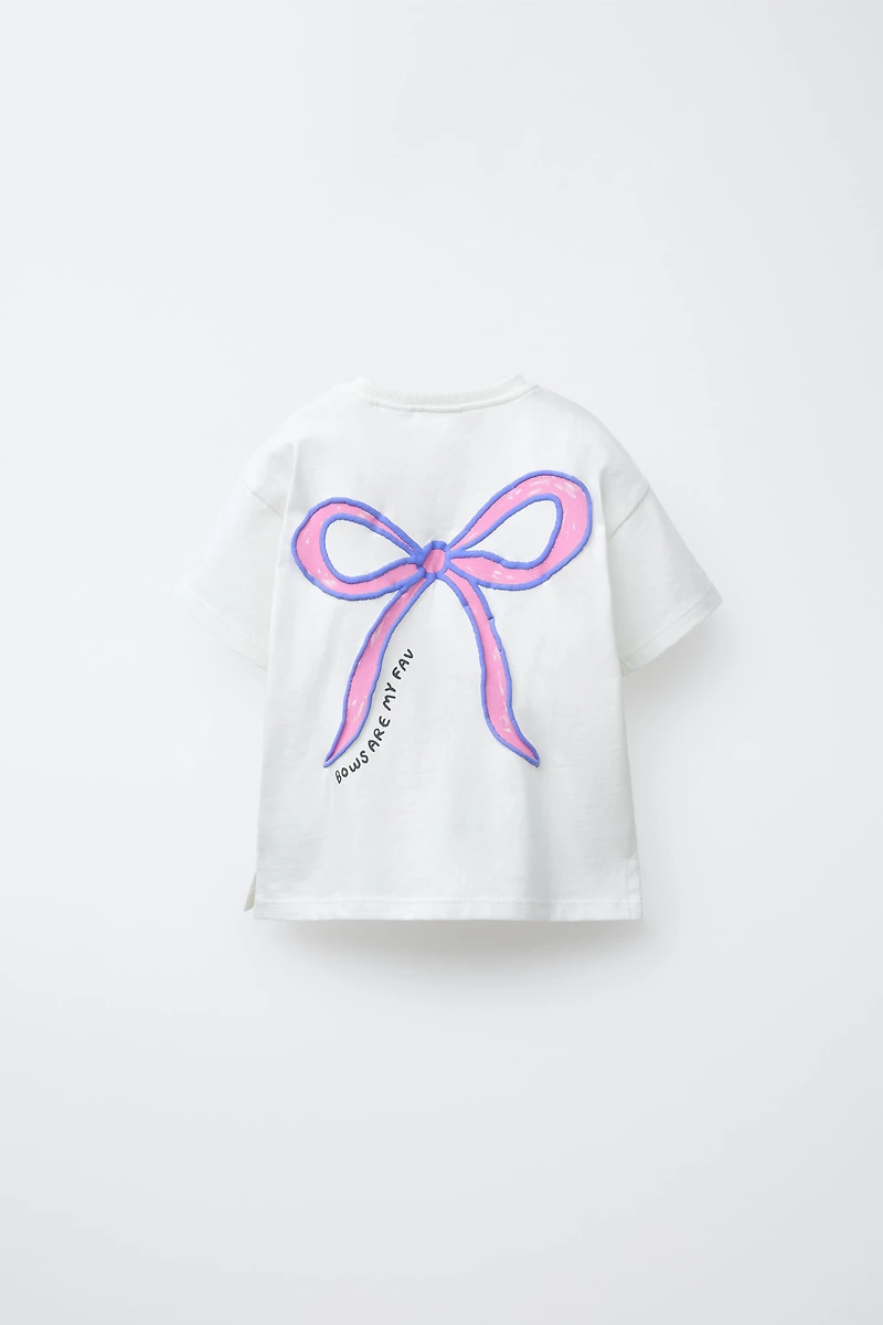 RAISED PRINT T-SHIRT