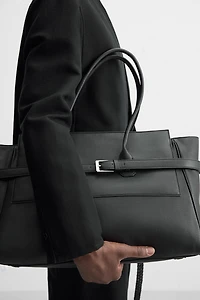 BELTED HANDBAG