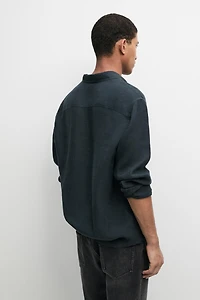 Faded 100% linen shirt