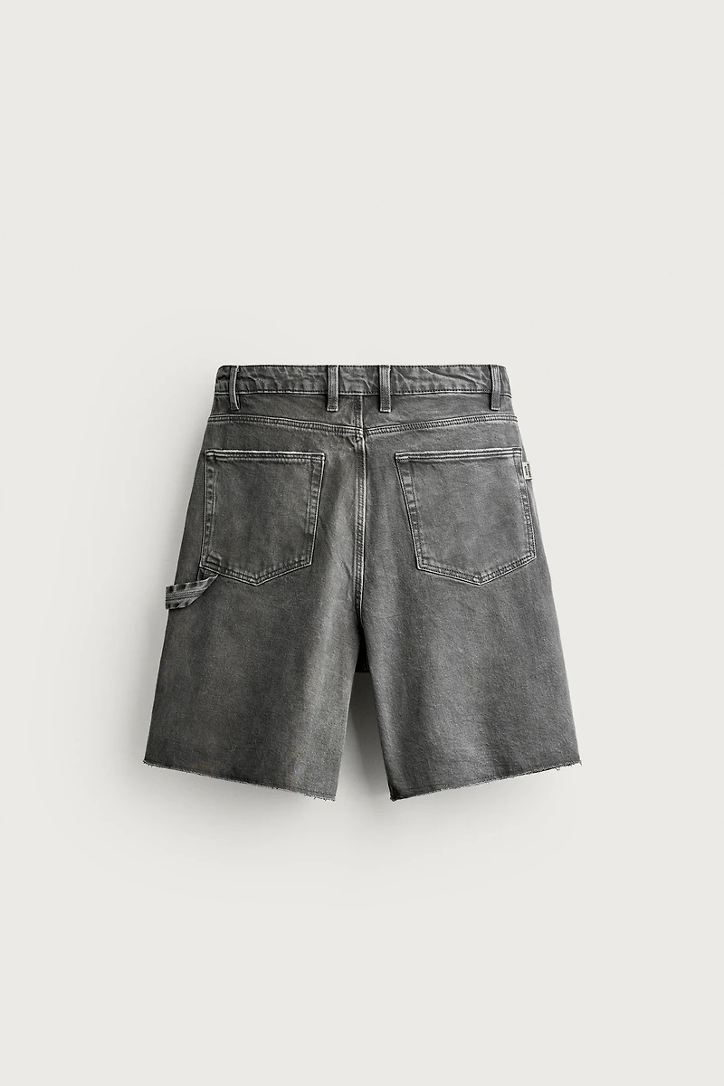 BERMUDA RELAXED FIT POCHE CHARPENTIER