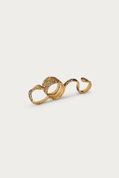 MARISA BERENSON X ZARA SNAKE MULTI-POSITION RING