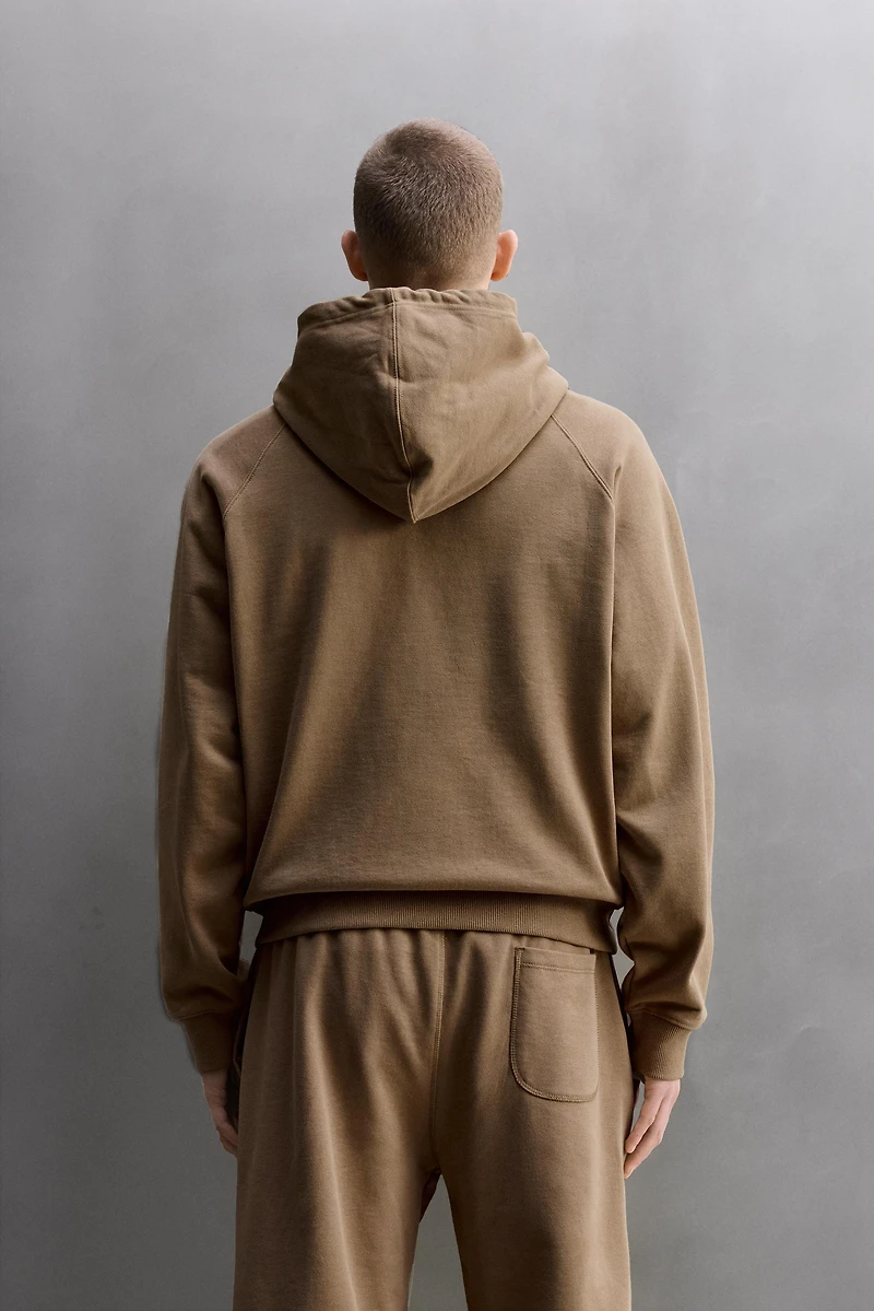 ZIP-UP HOODIE TRAINING SWEATSHIRT