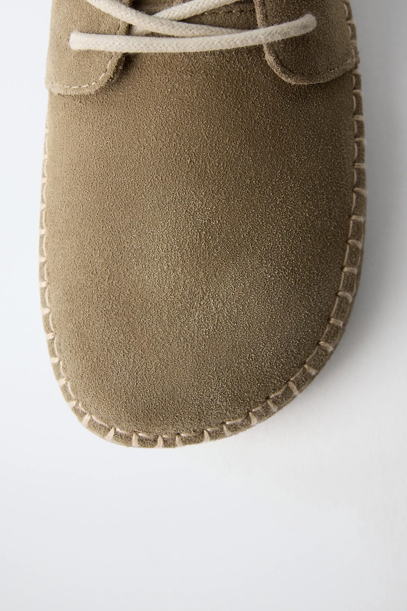 CHAUSSURES BAREFOOT EN CUIR