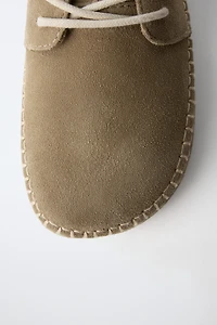 CHAUSSURES BAREFOOT EN CUIR