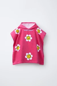 SMILEYWORLD ® TERRYCLOTH PONCHO