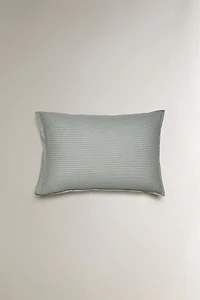 KIDS STRIPED FLANNEL PILLOWCASE