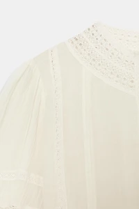 BLOUSE ROMANTIQUE EN DENTELLE ZW COLLECTION