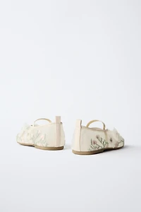 FLORAL BALLET FLATS