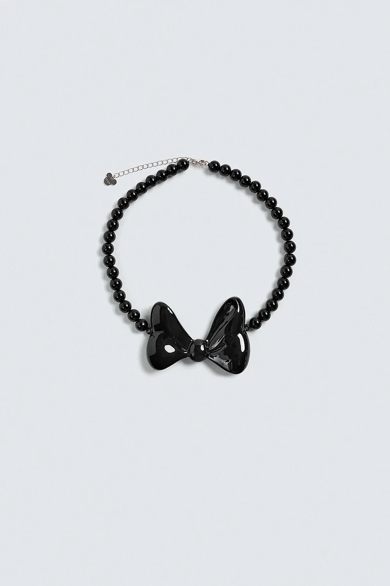 BOW NECKLACE HARRY LAMBERT FOR ZARA X DISNEY