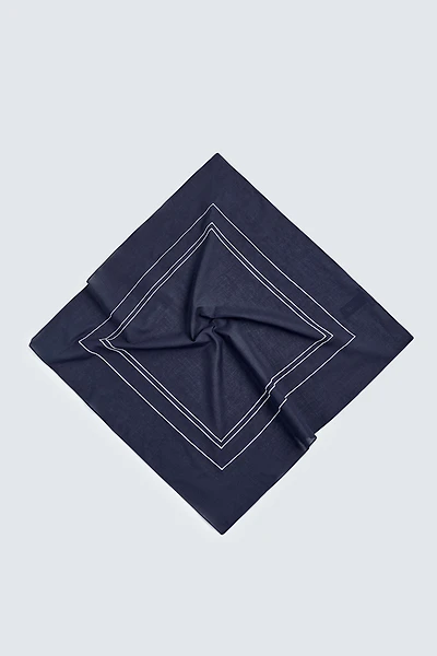 BANDANA BRODERIE CONTRASTE