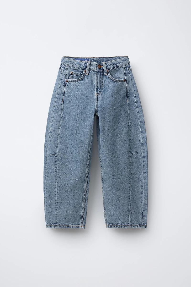 CHAMPION ® X ZARA BARREL JEANS