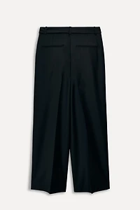 50TH ANNIVERSARY WOOL BLEND BELTED PANTS