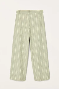 LIMITED EDITION STRIPED WIDE FIT PANTS