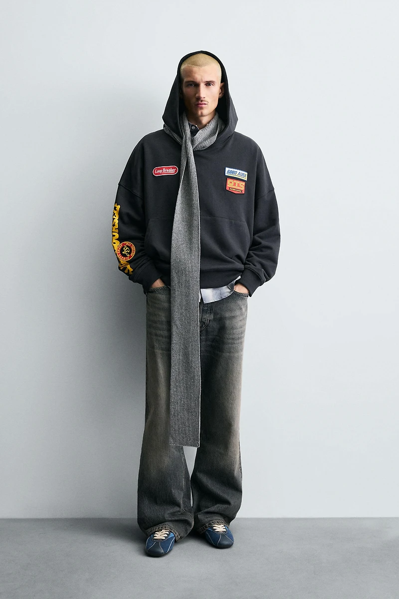 COMBINED PATCH SWEATSHIRT