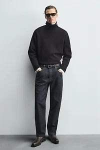 BOTTES EN CUIR GRAVÉ CROCODILE