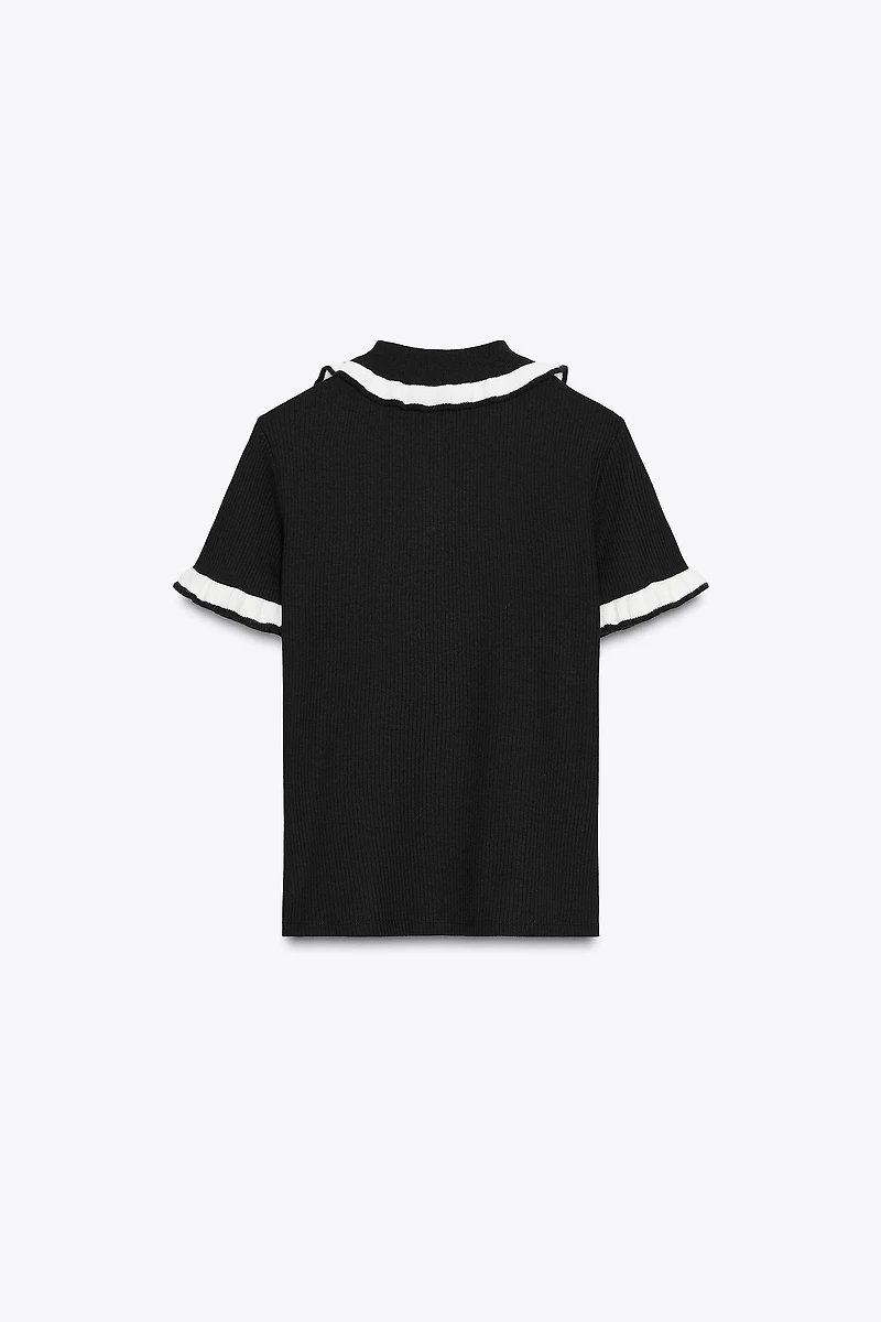 JEWELED POLO SHIRT