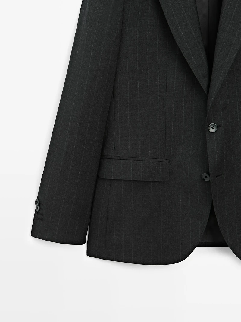 American pinstripe suit