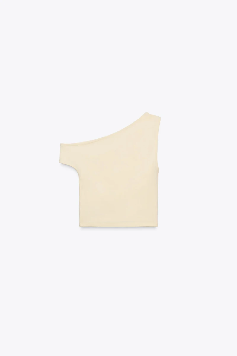 ASYMMETRIC TEXTURED TOP
