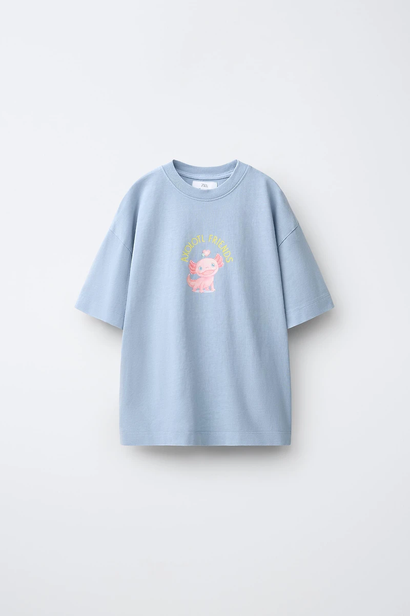 AXOLOTL PRINT T-SHIRT