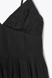 EMBROIDERED SHORT DRESS