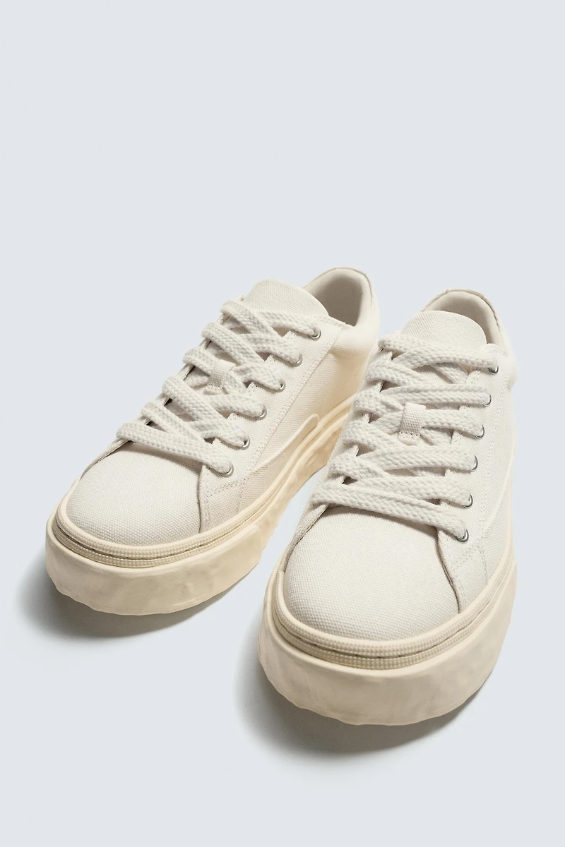 CHUNKY FABRIC SNEAKERS