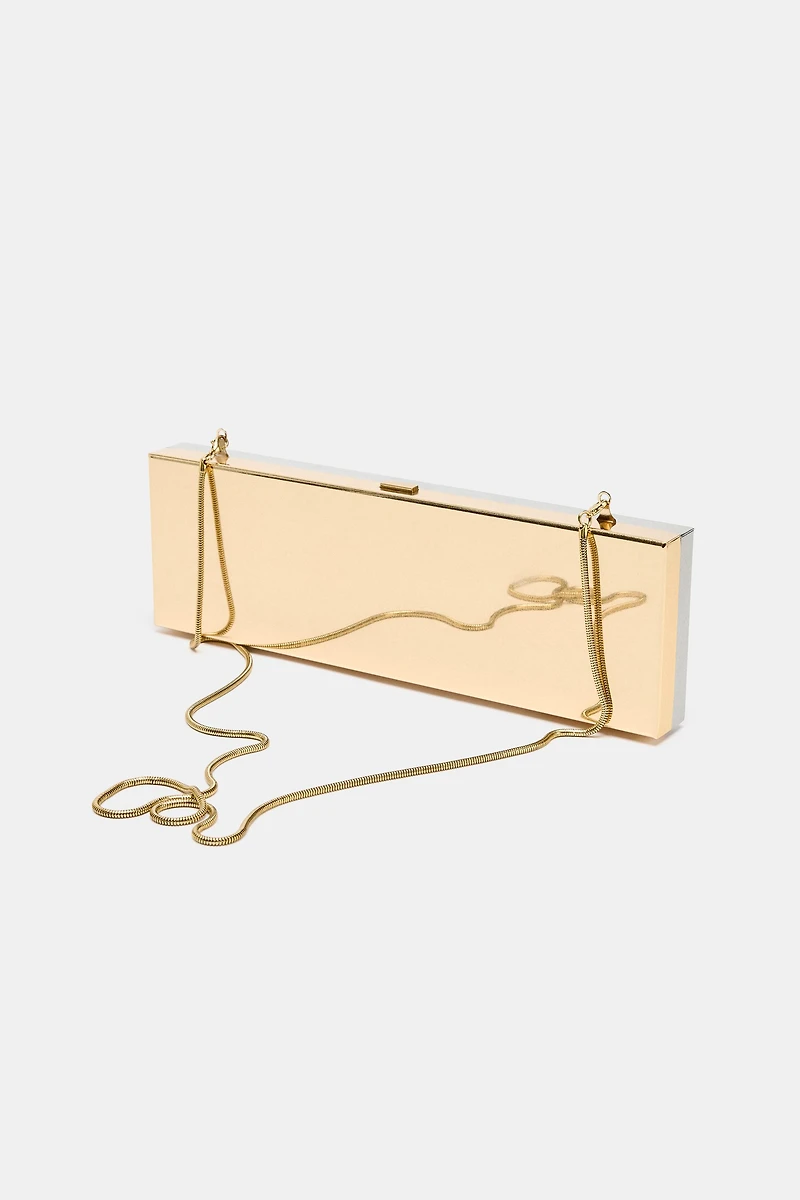 METALLIC RIGID BOX BAG