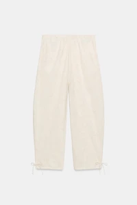 SEQUIN EMBROIDERED BLOOMER PANTS
