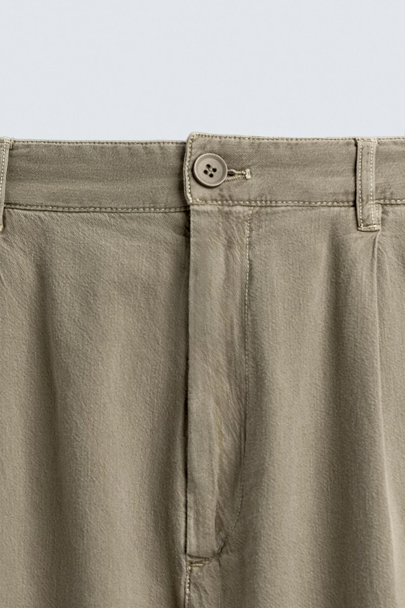 FLOWY COTTON - LINEN PANTS