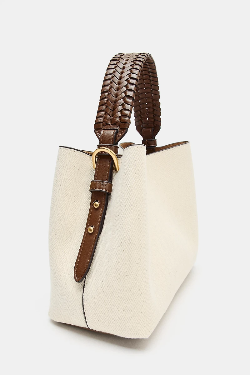 SAC EN TOILE ANSE TRESSÉE
