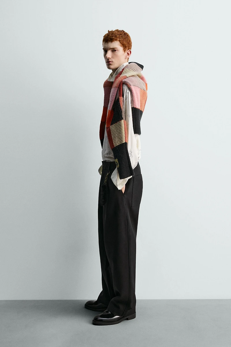 CHEMISE EN SOIE - VISCOSE PERSONNAGES PETER PAN HARRY LAMBERT FOR ZARA