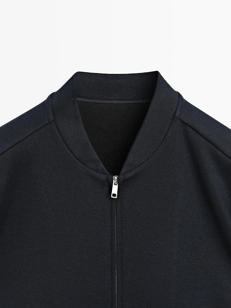 Veste bomber fermeture Éclair