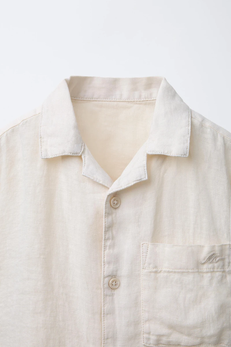 CHEMISE 100 % LIN
