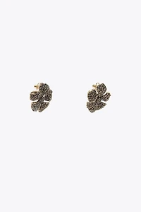 JEWEL FLOWER EARRINGS