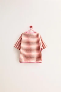 ZARA TIMELESS - STRIPED TOWEL T-SHIRT