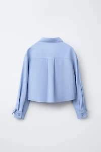 FLOWY SHIRT WITH BOWS
