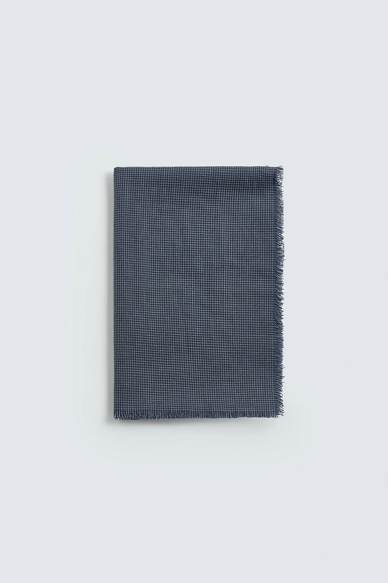 COTTON TEXTURED SCARF