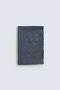 COTTON TEXTURED SCARF