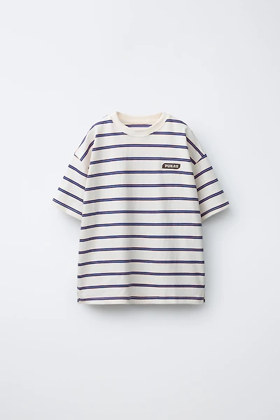 T-SHIRT RAYURES PUKAS SURF