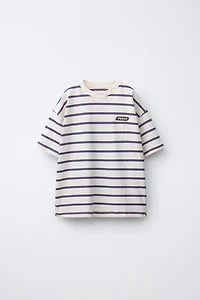 T-SHIRT RAYURES PUKAS SURF