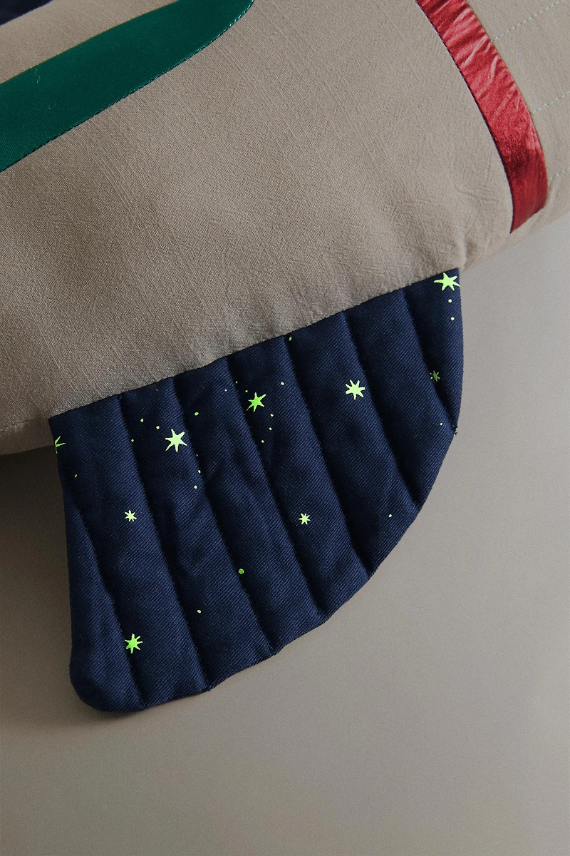 KIDS' ROCKET CUSHION