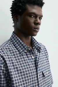 PLAID POCKET SHIRT