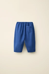 CANVAS PANTS CREATED BY CARAMEL LONDON X ZARA