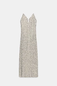ZW COLLECTION SEQUIN MIDI DRESS