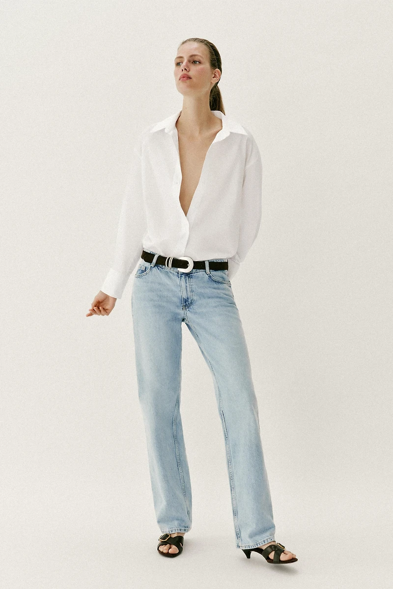 BASIC POPLIN SHIRT