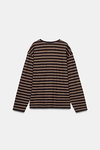LONG SLEEVE STRIPED T-SHIRT
