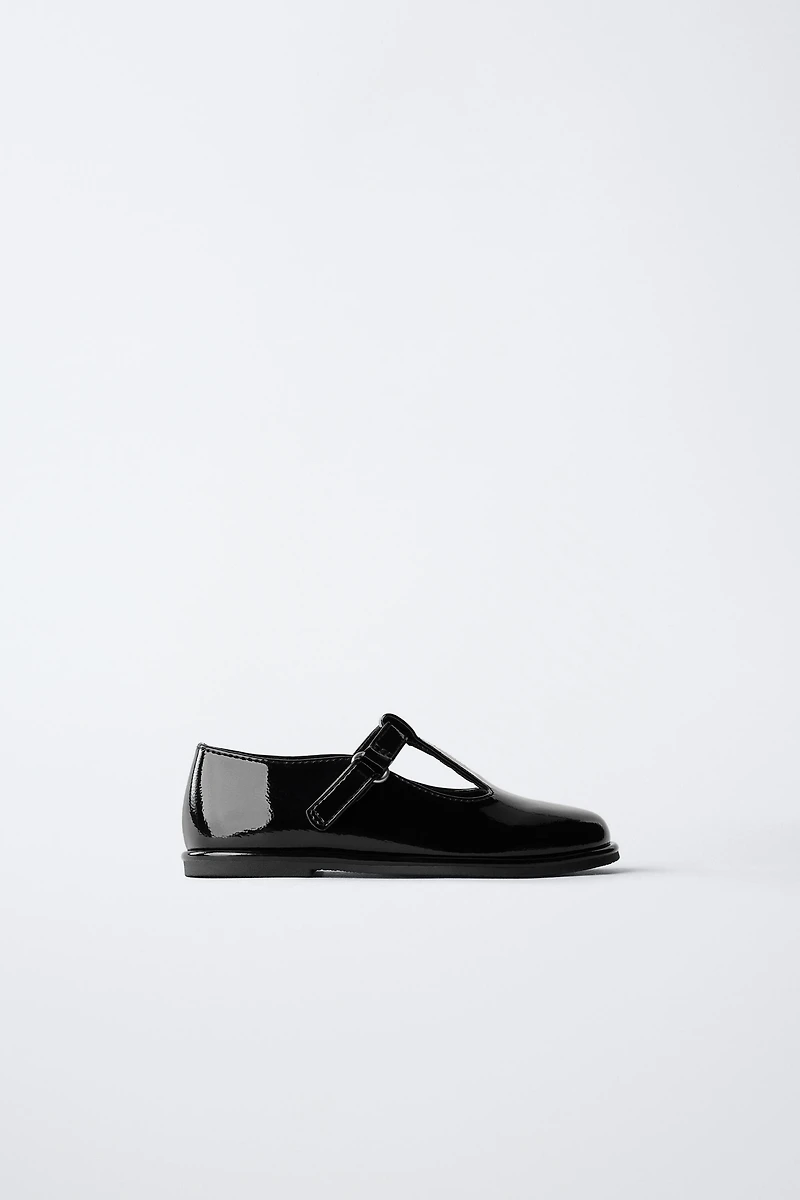 T-BAR BALLET FLATS