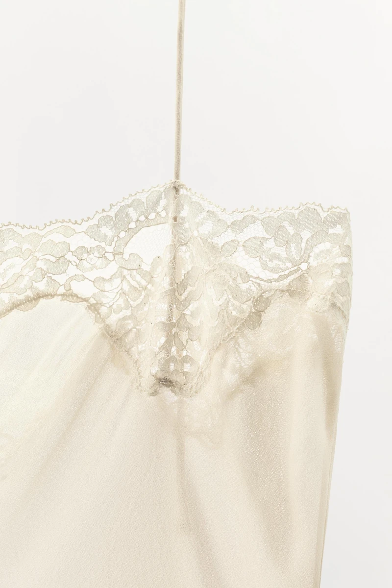 LACE SLIP DRESS