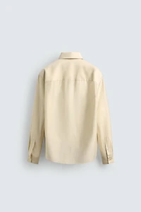 FLOWY POCKET SHIRT
