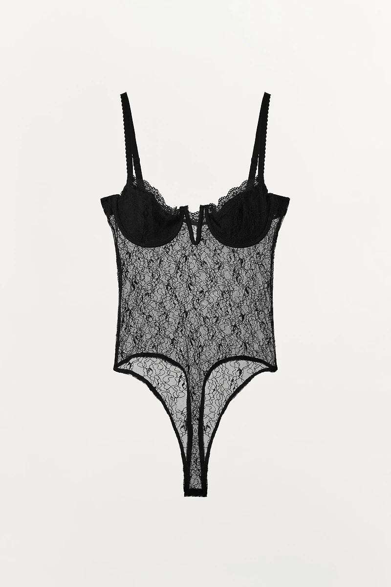 BODY DENTELLE COMBINÉ