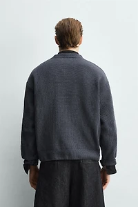 CHENILLE TEXTURED JUMPER